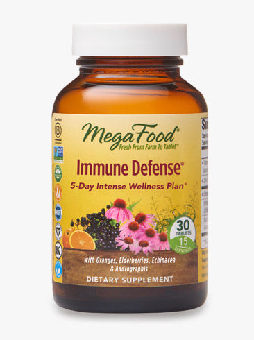 MegaFood Immune Defense- 5 Day Wellness Plan - Sunshine Organic Herbals LLC